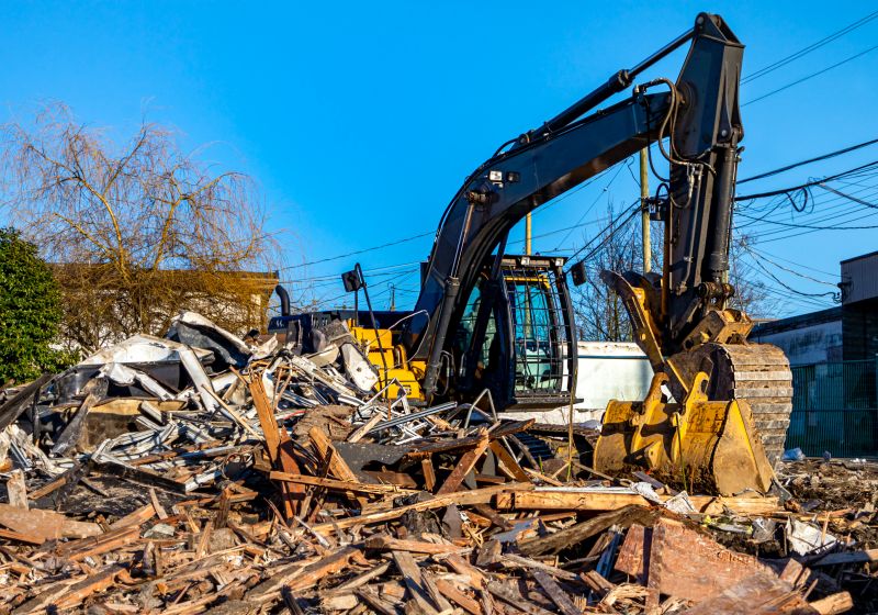Heavy Machinery for Demolition