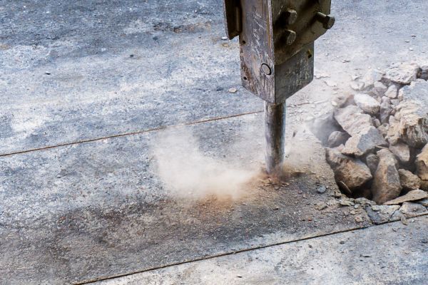 Concrete Patio Removal in Fuquay Varina