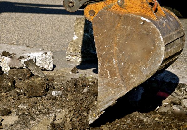 Cement Pad Demolition in Fuquay Varina
