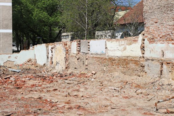 Brick Wall Demolition in Fuquay Varina