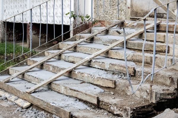 Staircase Demolition in Fuquay Varina